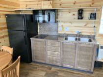 Cabin P3 kitchen